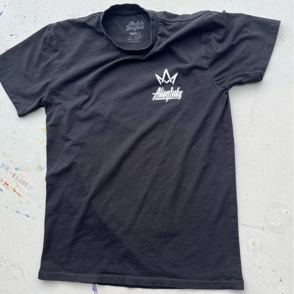 Men's AlienLabs T-Shirt Black Third Eye Combine S Streetwear ET City Skateboard - Picture 6 of 12